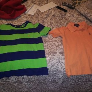 2 Boys Ralph Lauren Polo shirts